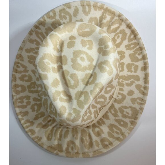 cowboy hat western Rodeo sun protection leopard fedora look cool be cool unisex - Picture 2 of 11